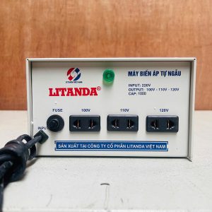 Biến Áp Xuyến 1000VA 220V Ra 110V Dây Đồng Chính Hãng